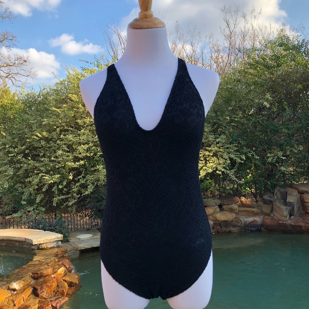 Polo Ralph Lauren Black Swimsuit